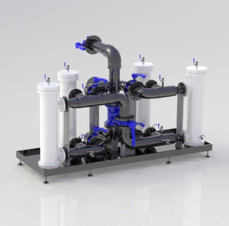 Niet lozen, maar filteren