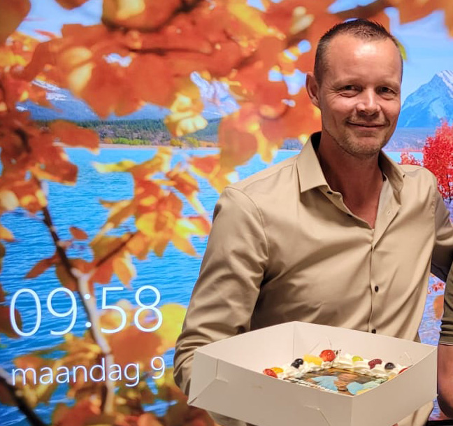 Bob 25 jaar bij GeoComfort!